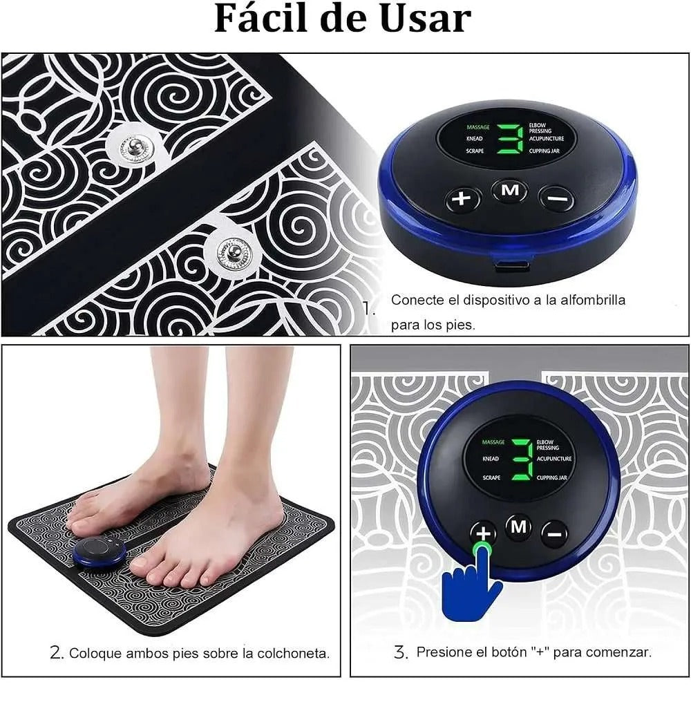 Alfombra masajeadora